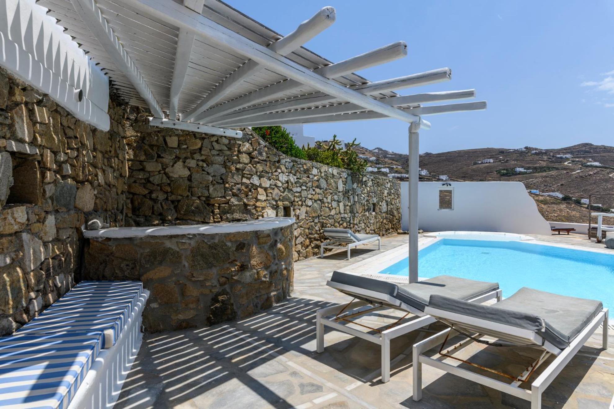 Seablue Villas Houlakia  Pokoj fotografie